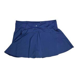 Athleta Plus Size 3X Ace Tennis Skort 15.5" Navy Blue *Flawed